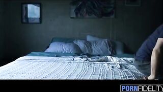 Redhead Lacy Lennon gets her pussy railed by a stranger