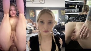 Teen Anal Babe craves intense, rough encounters that leave her breathless
