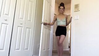 The hot Latina step sister, Sofie Reyez, shows you how to relax effectively