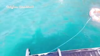 Big ass Latina has rough sex on a public yacht, showcasing her fearless energy
