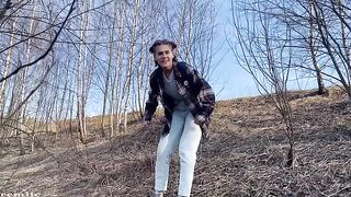 You can go camping with such a whore, a daring outdoor escapade awaits