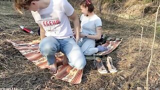 You can go camping with such a whore, a daring outdoor escapade awaits