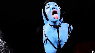 Twilek slut training in sci-fi parody action