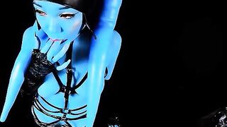 Twilek slut training in sci-fi parody action
