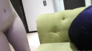 The incredible bubble ass teen student gets fucked hard by a big cock