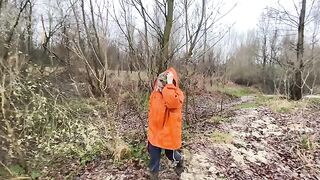 I was walking by the river and got anal sex with my husband’s cock