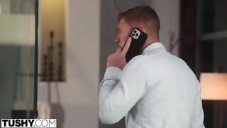Cheating husband gets ass fucked by anal-obsessed Azul in tushy style