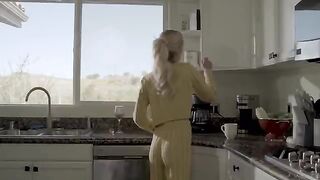 A blonde babe cheats on her wife and gets fucked hard