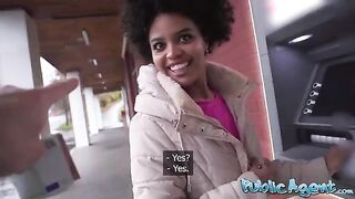A sexy Brazilian girl agreed to fuck outdoors for cash in this steamy Public Agent scene