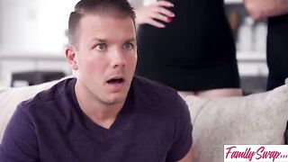 Molly Little tells Swapbro, "eww, Stop rubbing your dick all over me!" - 2 - Foursome