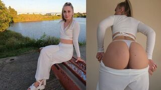 A hot girl met a guy on a dating app and gave herself to him