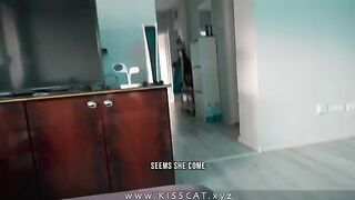 The step mom is a slut who loves to fuck her step son