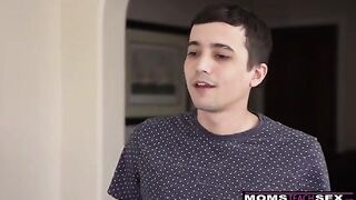 Ashley Lane suggests tasting Jamie Michelle's husband's dick in a steamy scene