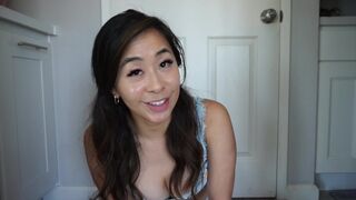 Summer-themed underwear try-on session with masturbation hints by Kaedia Lang