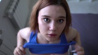 Slobbering slut Kate Koss gets her pussy railed hard