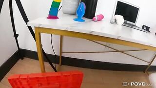Gorgeous Camgirl Keira Heart gets her pussy filled with cum in POV