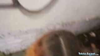 Public Agent Cheating Spanish wife gets fucked in public by a stranger