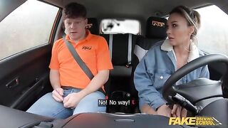The worst student in driving school, but amazing at cheating