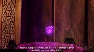 Triss Merigold from The Witcher makes her lover a sex toy in part 2