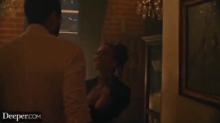 Burlesque dancer Kira gets creampied at an intense afterparty scene