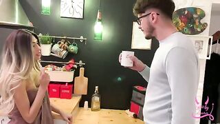 My boyfriend cheats on me with my ex-boyfriend in the kitchen