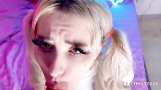 A man fucked a mouth of his step sister and her huge ass