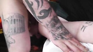 First MFM threesome with HotMessJessXXX and Mr.BWC, showcasing intense and passionate action