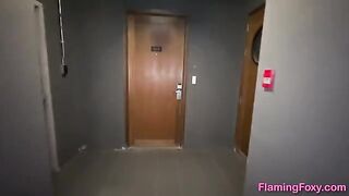 A red-haired girl was fucked by her stepbrother in a steamy encounter