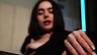 Girl with big boobs gets her pussy juiced and fucked