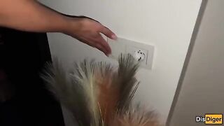 The wife brought two men to fuck and humiliate her husband