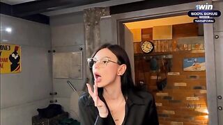 Spied on a hot stepmom in the shower, got intimate, and finished with a bang - Eva Soda