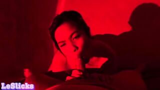 Horny Filipino chick gets her tight pussy railed and cummed on ass