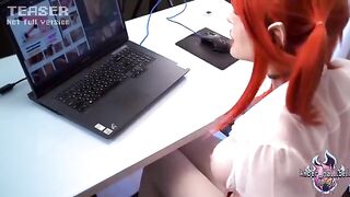 A sexy elf girl riding a big dick in 60FPS