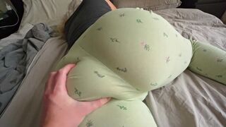 A fat and thick ass girl gets fucked sensually from the side