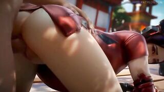 Fortnite sex scenes compilation number 4 with sexy beauties