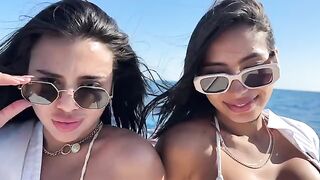 We seduced the boat captain for a delicious cumshot on the water