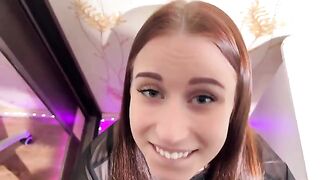 Girl's friend demands payment, receives cumshot on face after sex