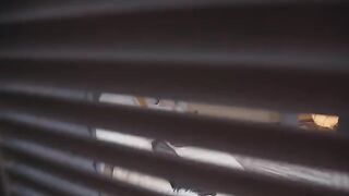 Pervert guy caught his stepsister rubbing her pussy while watching porn