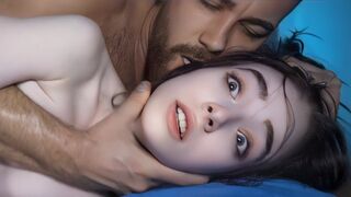 SHY TEEN POUNDED ROUGHLY BY A FATHER FIGURE