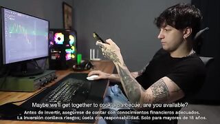 MegVicious tried to seduce BobBigTula again, but he played with Exnova