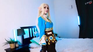 Princess Zelda gets fucked by her cosplay boyfriend