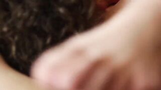 Skinny Hippie teen gets her cunt smashed by a BBC