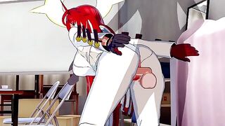 Guilty Gear Strive Jack-O' Halloween themed animated smut