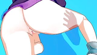 Hentai Maki Zenin gets fucked hard in an intense scene