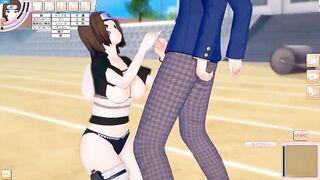 Naruto Rin Nohara gets her pussy railed by a big cock