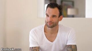 The tattooed Frenchman and Eliza Ibarra are dancing on the sheets