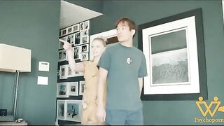 Young and sexy Melody Marks gets her pussy railed by a huge Asian cock