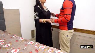 Desi Pari got banged hard by her step-cousin with dirty talk in Hindi