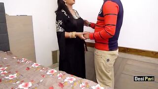 Desi Pari got banged hard by her step-cousin with dirty talk in Hindi