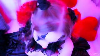 The kinky clown demands a blowjob and a facial from his audience